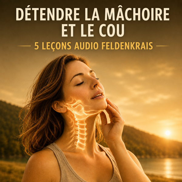 Parcours audio Feldenkrais pour détendre la mâchoire et le cou – 5 leçons
