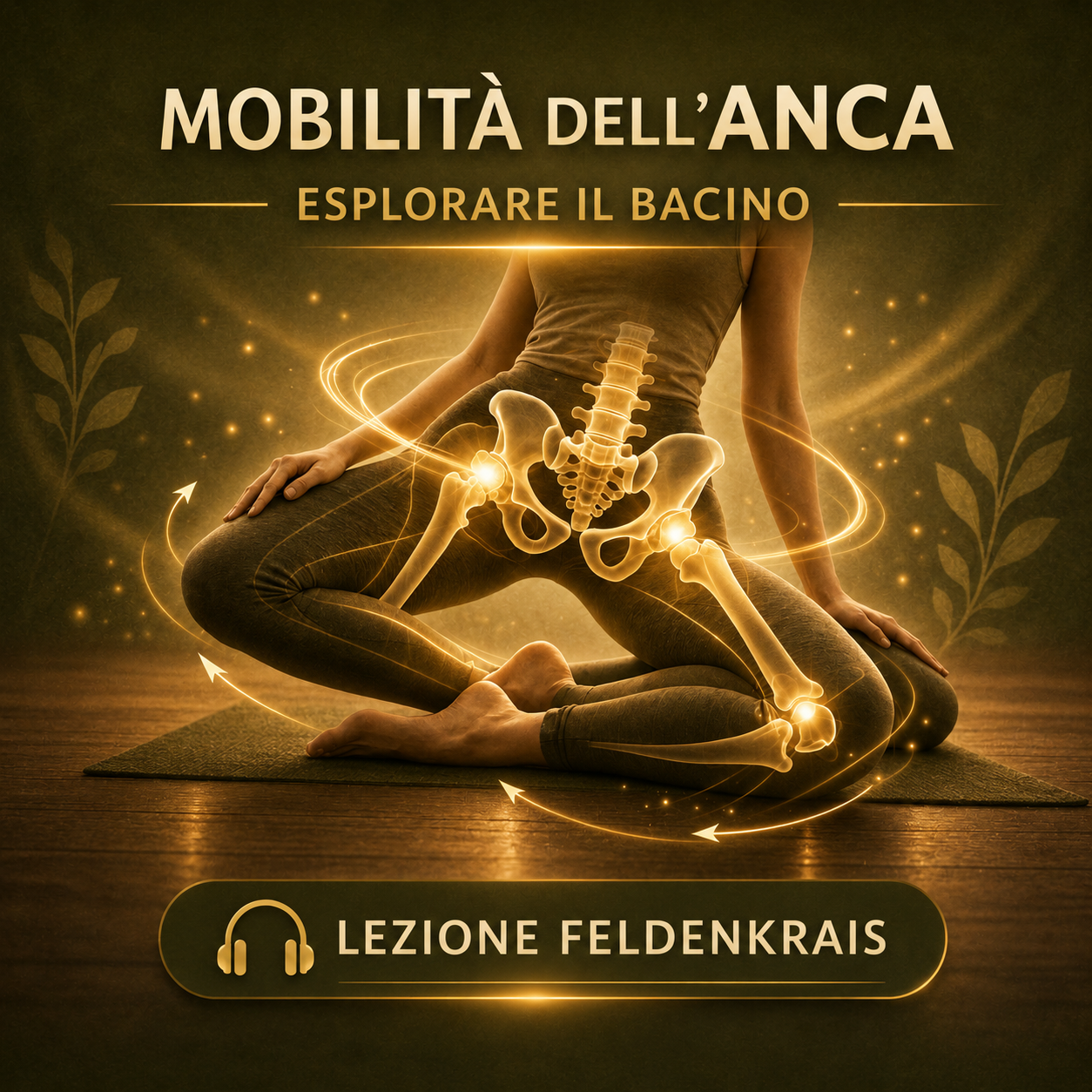 Chiarire il movimento dell’anca – lezione Feldenkrais audio