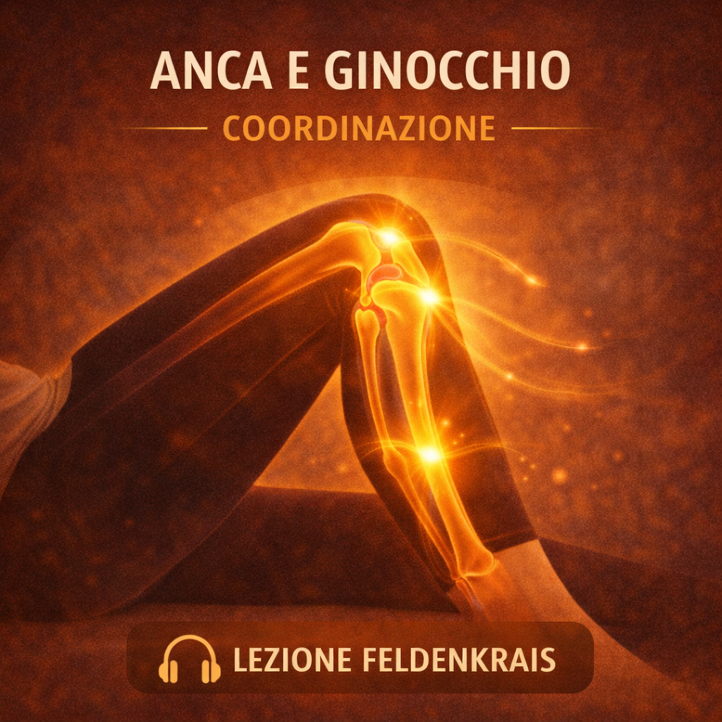 Mobilità dell’anca e del ginocchio – lezione audio Feldenkrais