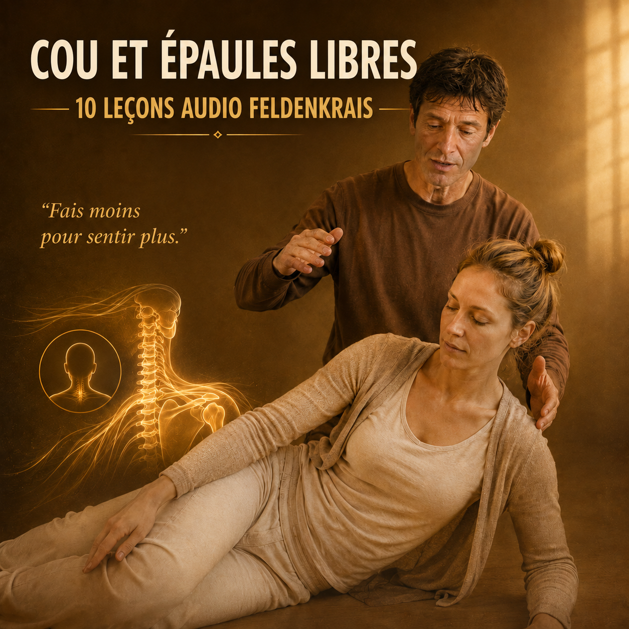 Parcours audio Feldenkrais pour un cou et des épaules libres – 10 leçons