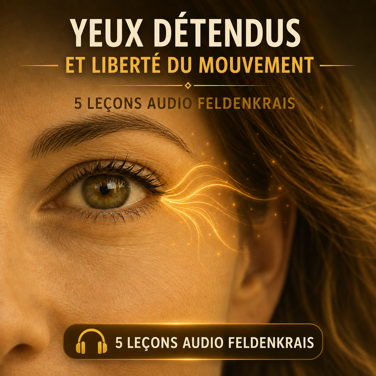 Parcours audio Feldenkrais pour détendre les yeux et le regard – 5 leçons