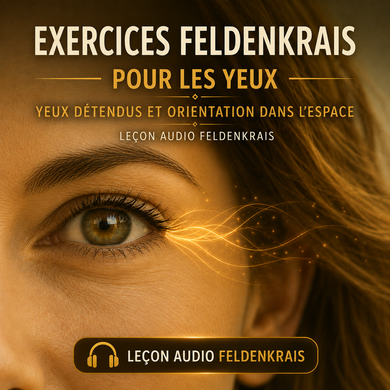 Leçon audio Feldenkrais pour les yeux et l'orientation dans l'espace